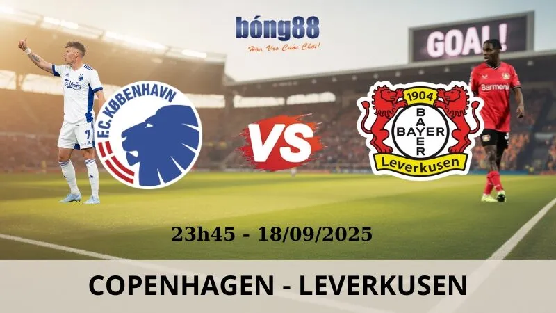 Soi Kèo Bóng Đá - Copenhagen vs Leverkusen 19/09/2025